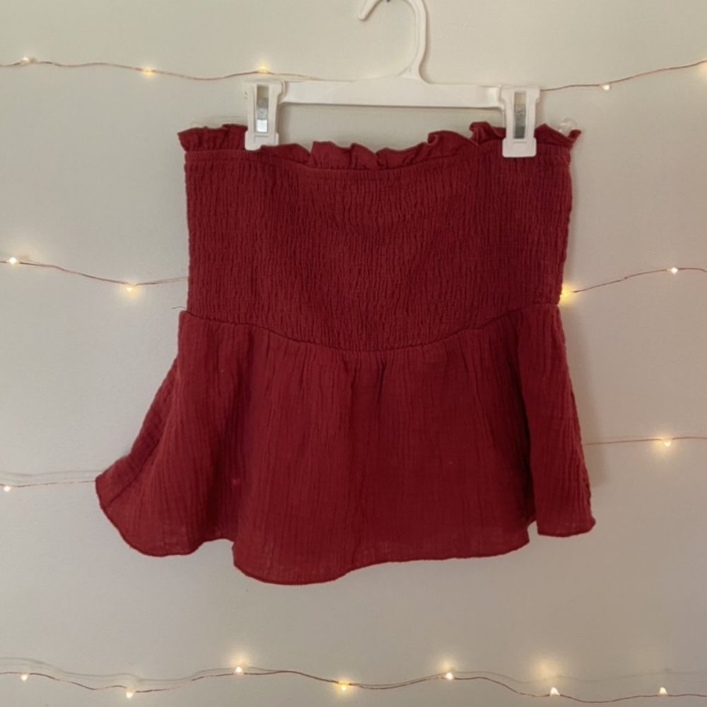 Tilly's Ruched Crop Top